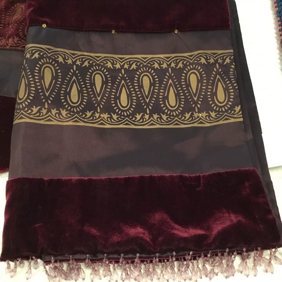 NEW! Velvet Throw Blanket “Marrakesh” - Picture 1 of 7